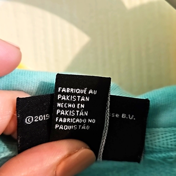 AC/DC Crop Tie Dye Hoodie - Official Merch - Picture 6 of 14